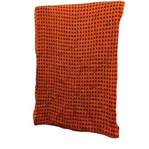 remi & reid orange rust polka dot infinity scarf shawl FALL